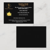 L.W.H. Eigenschappen, LLC. postvlieger voor levera Notitiekaartje (Voorkant / Achterkant)