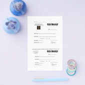 L.W.H. Properties Ride Receipt Flyer (Enkel)