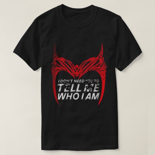 l WandaVision Scarlet Witch Quote T-shirt (Design voorkant)