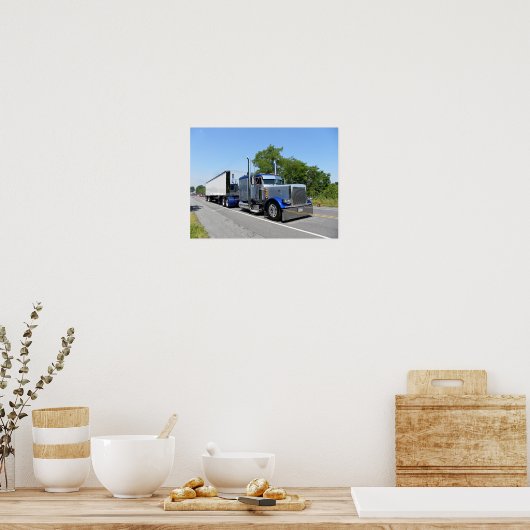 L. Weaver Peterbilt 379 Poster (Keuken)