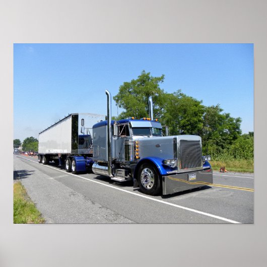 L. Weaver Peterbilt 379 Poster (Voorkant)