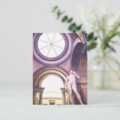 "La Academia" Michelangelo's David Art Briefkaart (Staand voorkant)