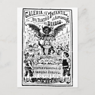 La Almoned del Diablo door José Guadalupe Briefkaart