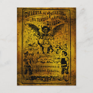 La Almoned del Diablo door José Guadalupe Posada Briefkaart