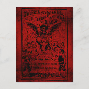 La Almoned del Diablo door José Guadalupe Posada Briefkaart