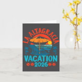 La Altagracia 2026 Vacation Beach Summer Vibes  Kaart (Gele Bloem)