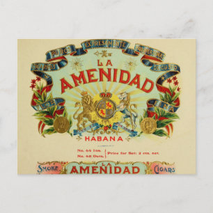 La Amenidad Cigars Briefkaart