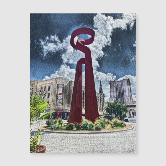 La Antorcha de la Amistad magneet (Voorkant)