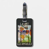 LA Art2-Bagagelabel Bagagelabel (Achterkant verticaal)