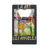 LA Art2 Bottle Opener Creditkaart Flessenopener (Voorkant)