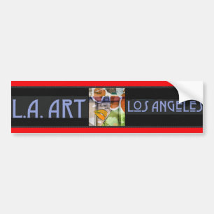 LA Art2 bumpersticker