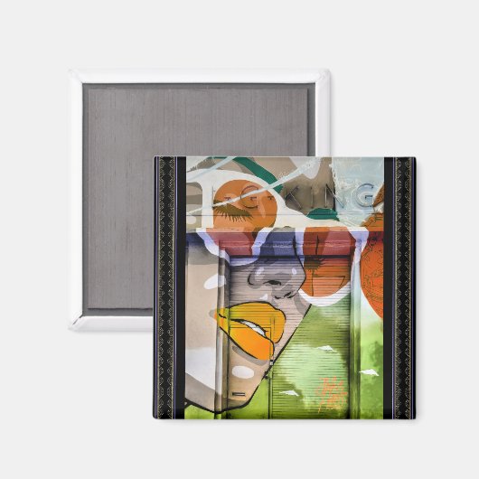 LA Art2 Magnet (Voorkant / Achterkant)