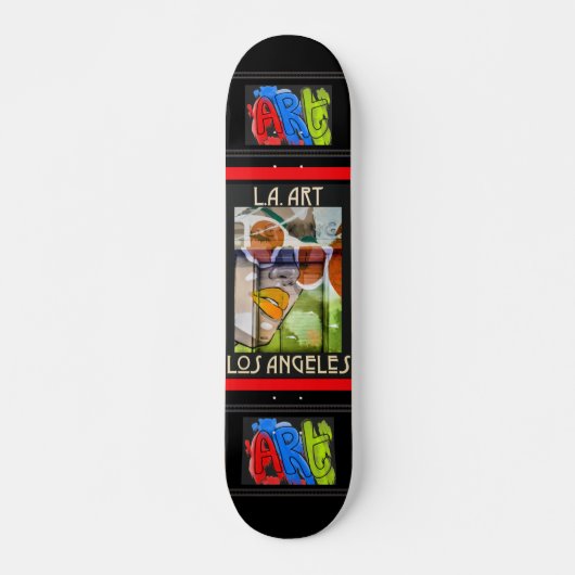 LA Art2 Skateboard (Voorkant)
