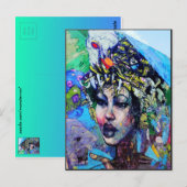 LA Art Briefkaart (Voorkant / Achterkant)