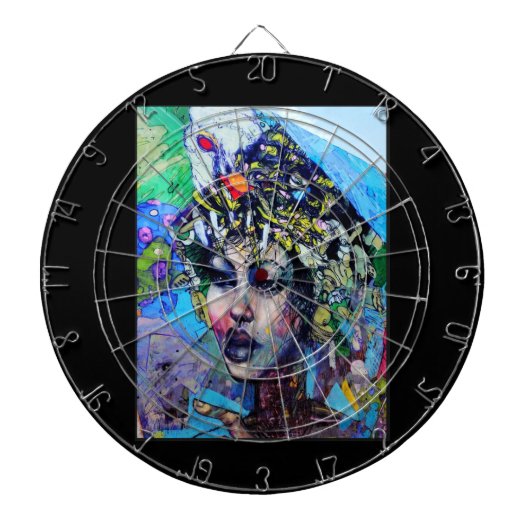 LA Art Dart Board Dartbord (Voorkant)