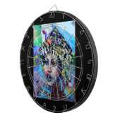 LA Art Dart Board Dartbord (Voorkant Rechts)