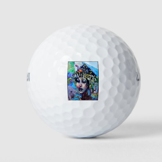LA Art Golf Ball Golfballen (Voorkant)