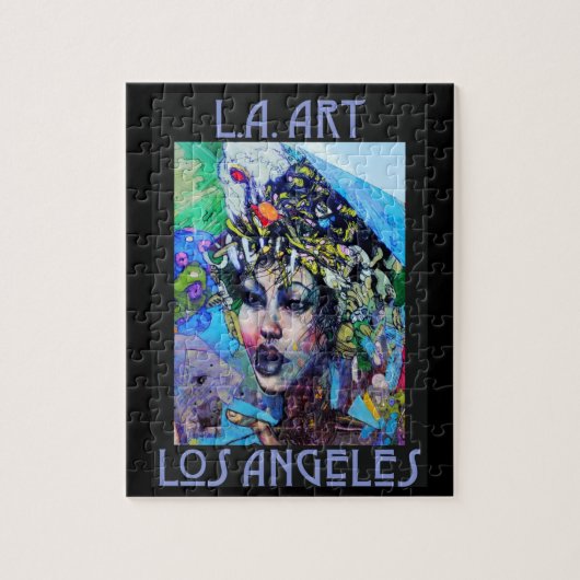 LA Art Jigzaag Puzzle Legpuzzel (Verticaal)