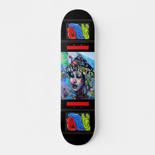 LA Art Skateboard (Voorkant)