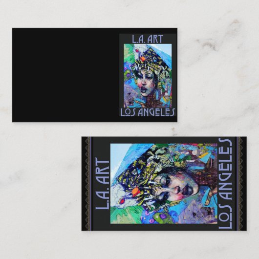 LA Art Visitekaartje (Voorkant / Achterkant)