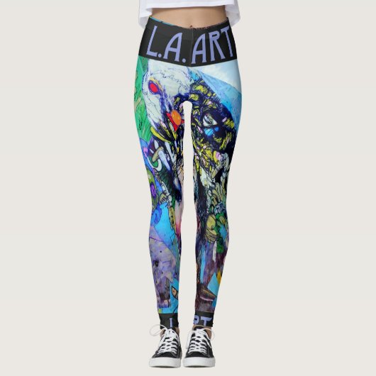 LA Art Women's Leggings (Voorkant)
