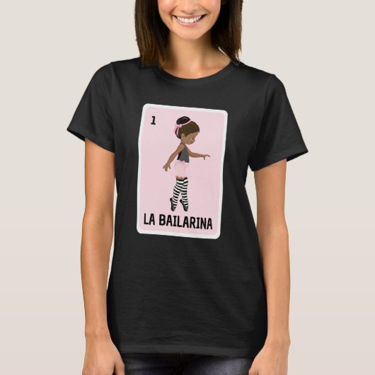 La Bailarina Ballet Lottery Simple Costume Matchi T-shirt (Voorkant)