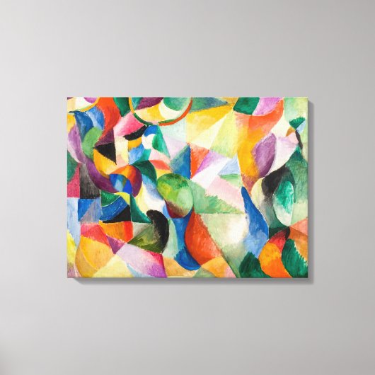 La Bal Bullier | Sonia Delaunay | Canvas Afdruk (Voorkant)