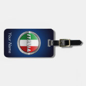 La Bandiera - De Italiaanse vlag Bagagelabel (Voorkant horizontaal)