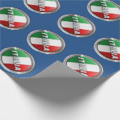 La Bandiera - De Italiaanse vlag Cadeaupapier (Hoek)