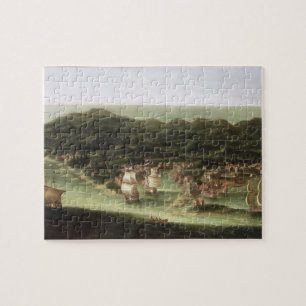 La Barbados, c.1694 (olie op het canvas) Legpuzzel