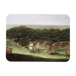 La Barbados, c.1694 (olie op het canvas) Magneet