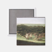 La Barbados, c.1694 (olie op het canvas) Magneet (Voorkant / Achterkant)