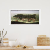 La Barbados, c.1694 (olie op het canvas) Poster (Keuken)