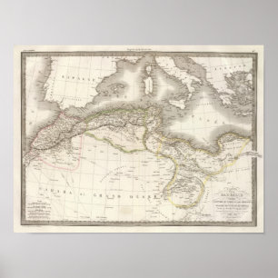 La Barbarie - Noord-Afrika Poster