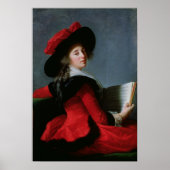 La Baronne de Crussol, 1785 Poster (Voorkant)