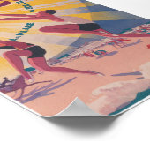 La Baule France Vintage Travel Poster (Hoek)