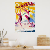La Baule French Travel Poster (Keuken)