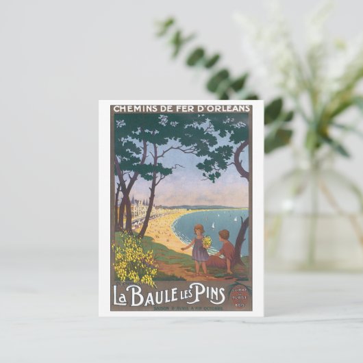 La Baule Les Pins Briefkaart (Staand voorkant)