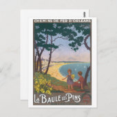 La Baule Les Pins Briefkaart (Voorkant / Achterkant)