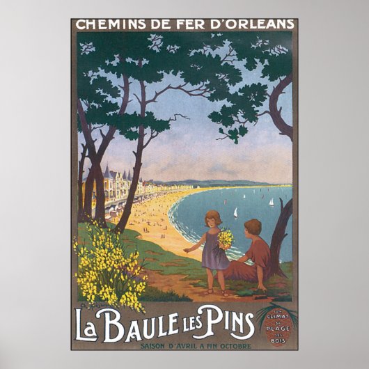 La Baule Les Pins Poster (Voorkant)
