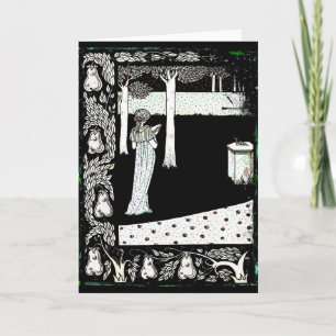 La Beale Isolde Reading in de Tuin Kaart