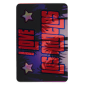 LA Beauful Afterglow Magnet Magneet (Verticaal)