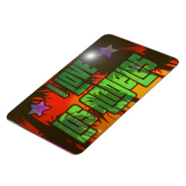 LA Beauful Burn Magnet Magneet