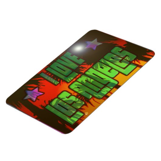 LA Beauful Burn Magnet Magneet (Linkerzijde)