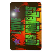 LA Beauful Burn Magnet Magneet (Verticaal)