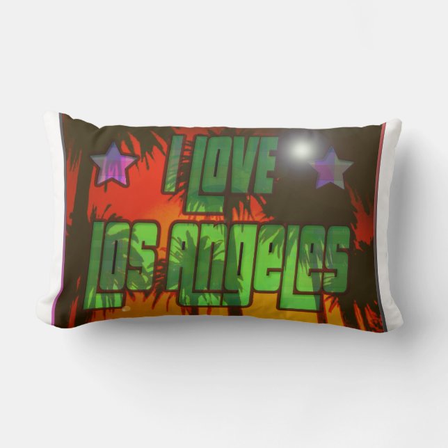 LA Beauful Burn Pillow Kussen (Voorkant)