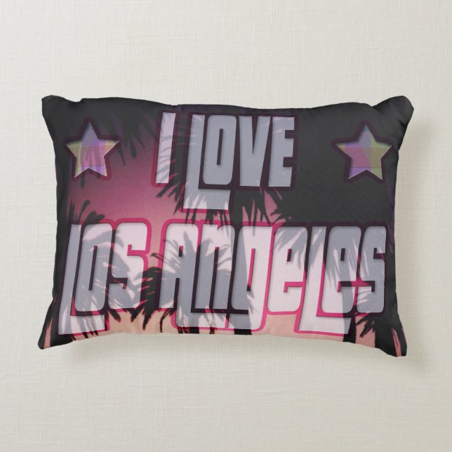 LA Beauful Cool Pillow Accent Kussen (Achterkant)