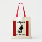 "La Beaute est dans la Rue" Tote Bag (Voorkant)