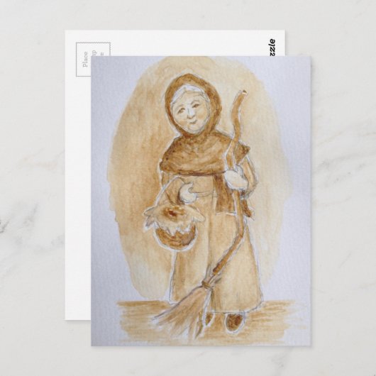 La Befana Briefkaart (Voorkant / Achterkant)
