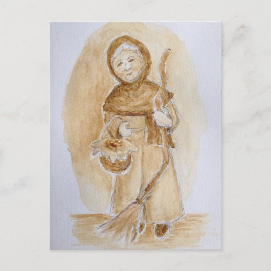 La Befana Briefkaart (Voorkant)